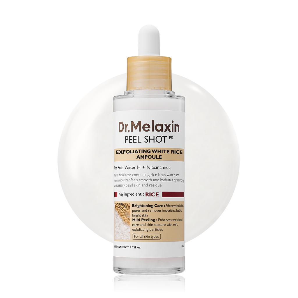 Dr.Melaxin Peel Shot Exfoliant White Rice Ampoule